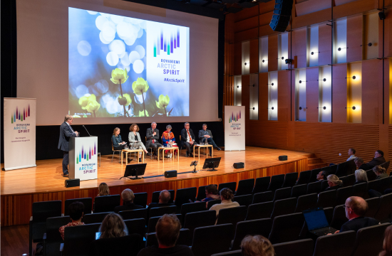 Panel discussion on Arctic Spirit 2025 conference.