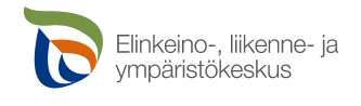Elinkeino-, liikenne- ja ympäristökeskuksen logo